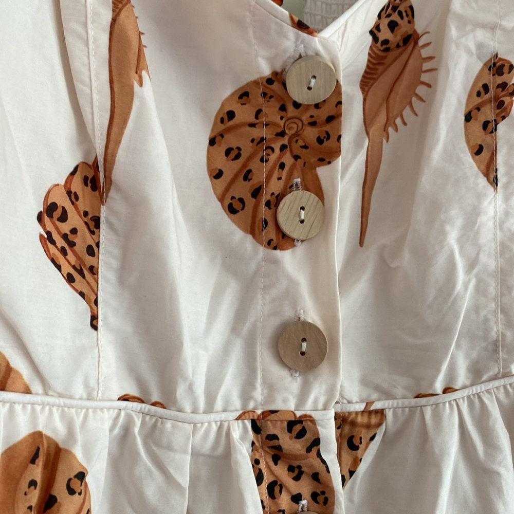 Farm Rio Leopard Shell Midi Dress - Picture 5 of 10